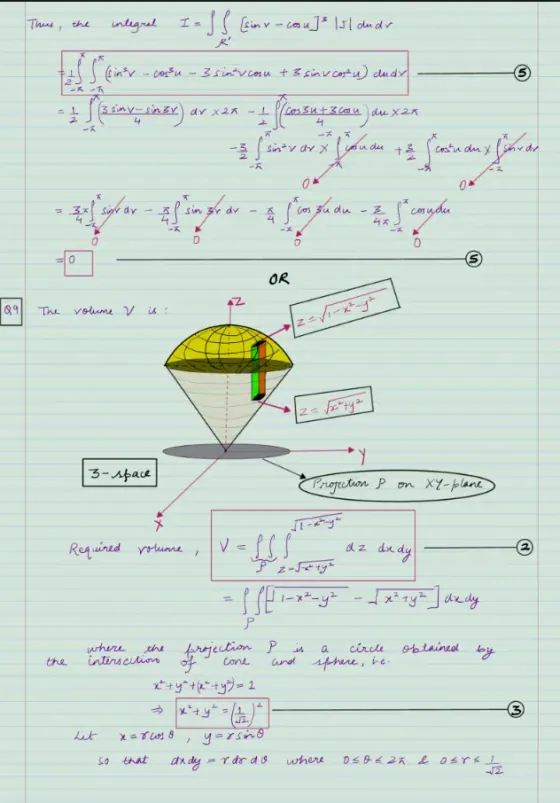 Mid-Sem 2024(Oct)[Solved], AEM-1 (Mathematics)