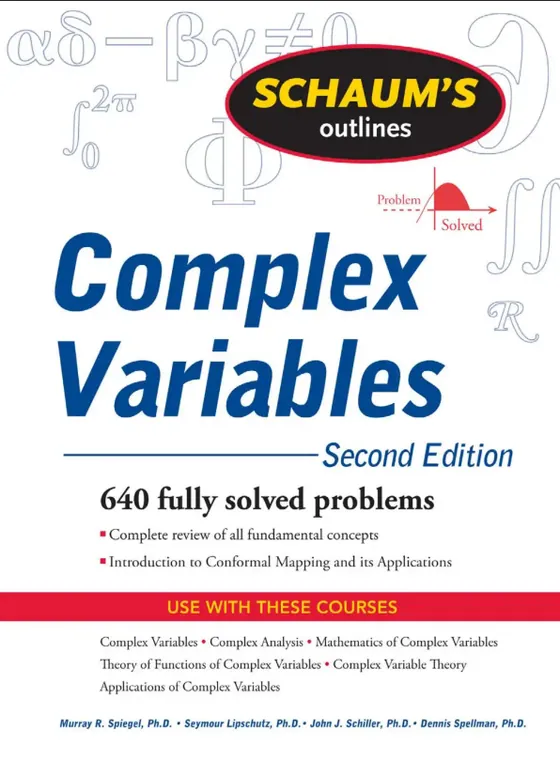 Complex Variables(Schaum's Outline Series) Book, AEM-2 (Mathematics)
