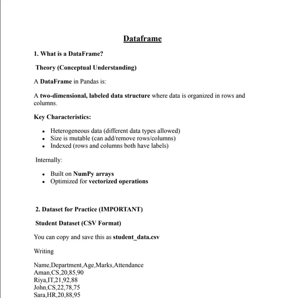 Unit 6, Python Programming