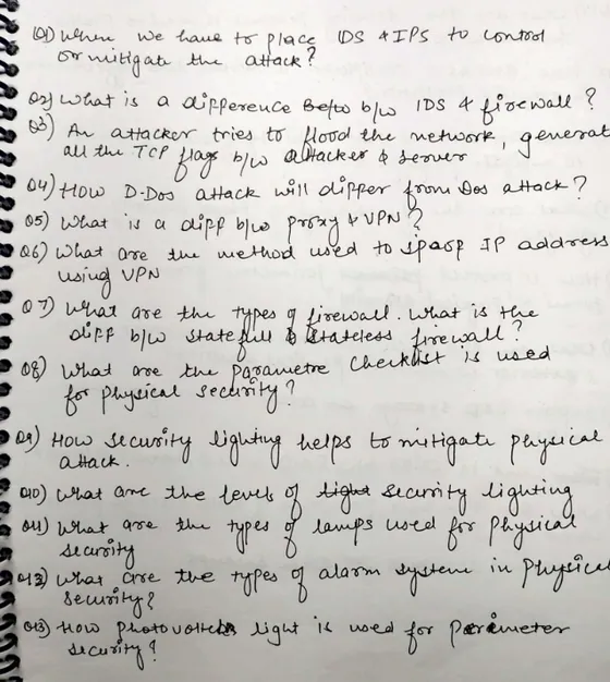 Theory Qs[End Sems], IT & Cyber Security