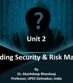 Unit 1, Ethical Hacking & Penetration Testing