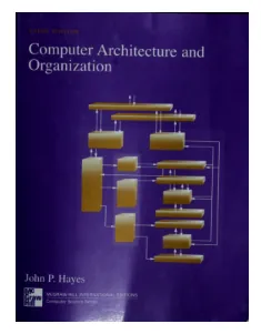Reference Book, Computer Organisation & Architecture