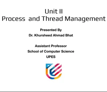 Unit 2, Operating Systems