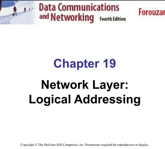 Unit 4, Data Communication & Networks